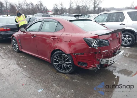 2009 Lexus Is F z USA, uszkodzony, nr VIN JTHBP262395005751